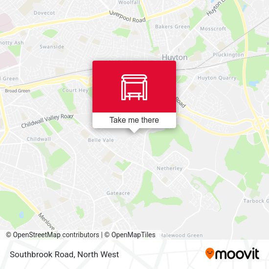 Southbrook Road map