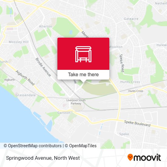 Springwood Avenue map