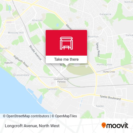 Longcroft Avenue map