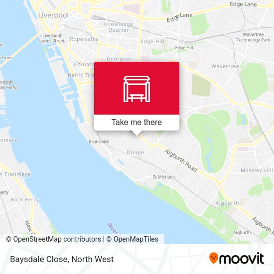 Baysdale Close map