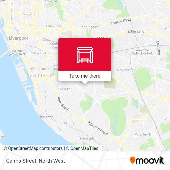 Cairns Street map
