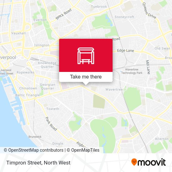 Timpron Street map
