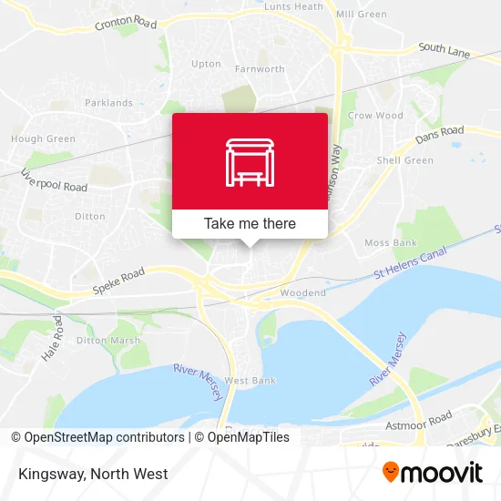Kingsway map