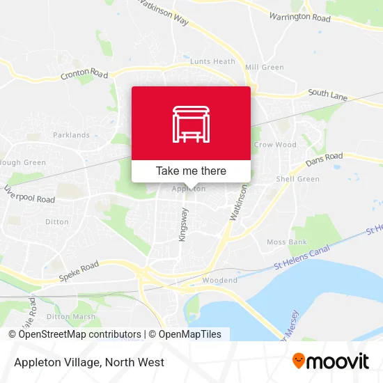 Appleton Village map