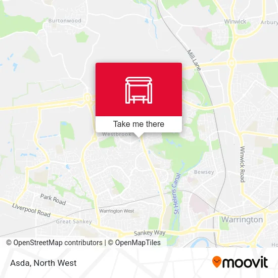Asda map