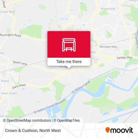 Crown & Cushion map