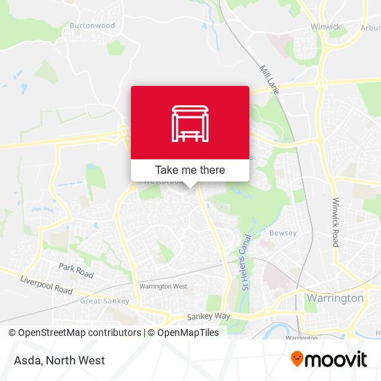 Asda map