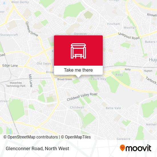 Glenconner Road map