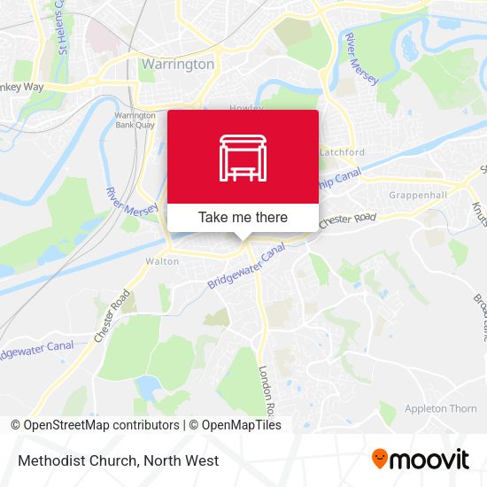 Methodist Church map