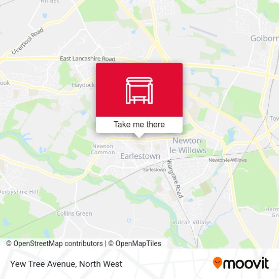 Yew Tree Avenue map