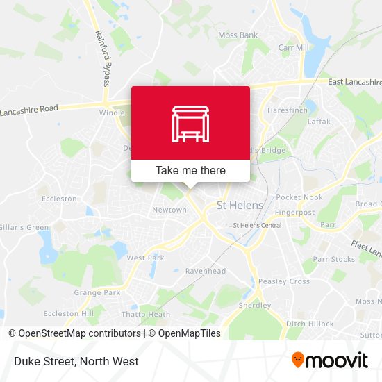 Duke Street map