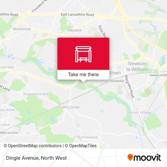 Dingle Avenue map