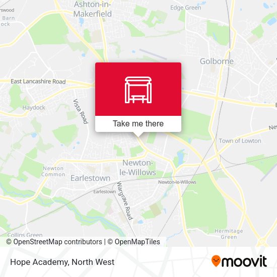 Hope Academy map