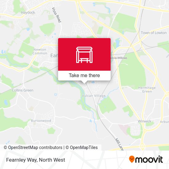 Fearnley Way map