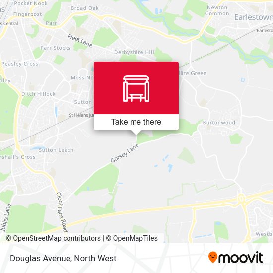 Douglas Avenue map