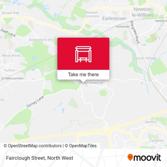 Fairclough Street map