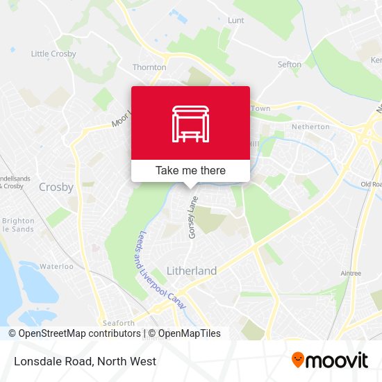 Lonsdale Road map
