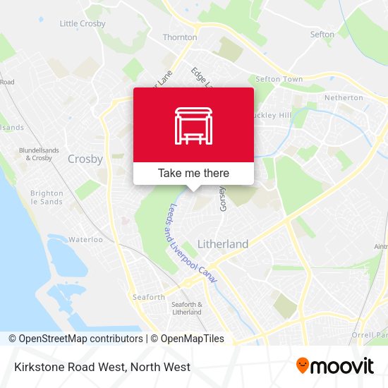 Kirkstone Road West map
