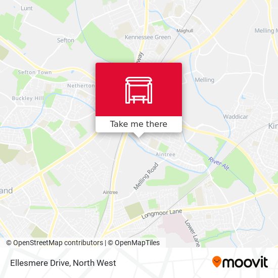 Ellesmere Drive map