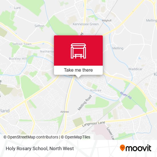 Holy Rosary School map