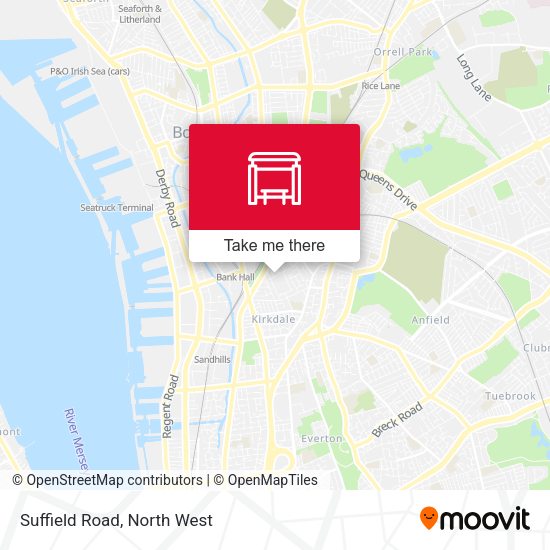Suffield Road map