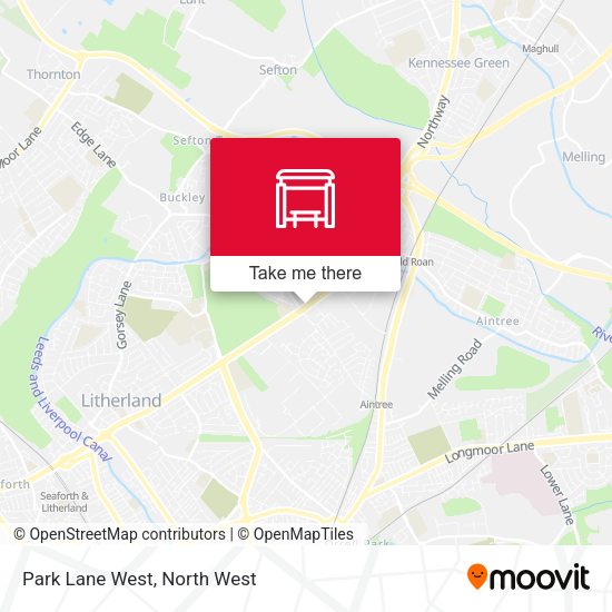 Park Lane West map