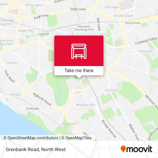Grenbank Road map