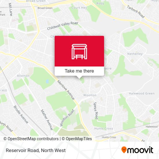 Reservoir Road map