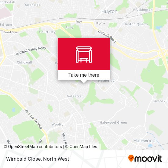 Wimbald Close map