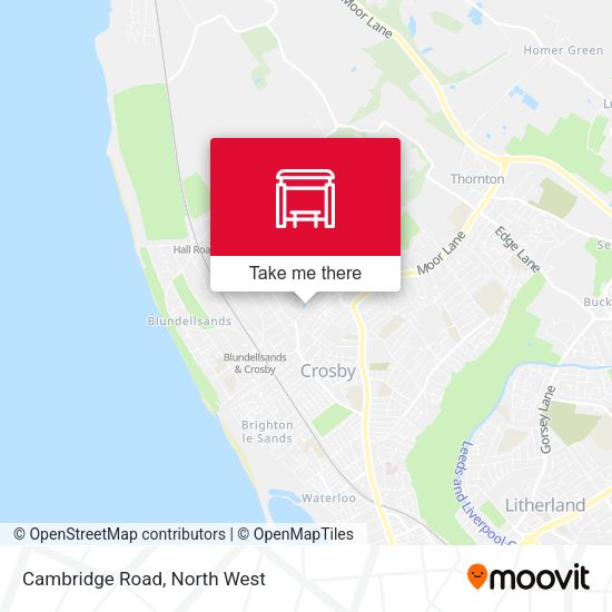 Cambridge Road map