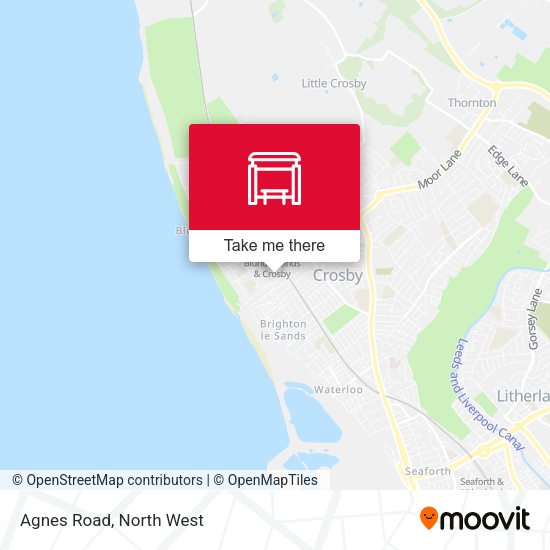 Agnes Road map
