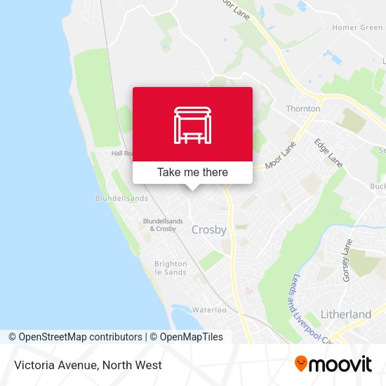 Victoria Avenue map