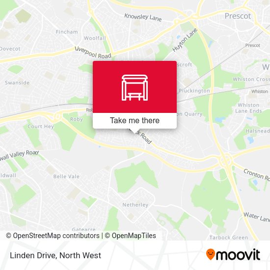Linden Drive map