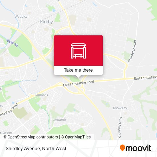 Shirdley Avenue map