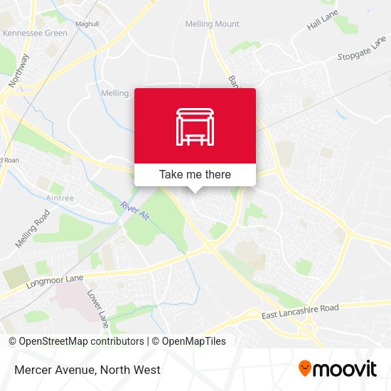 Mercer Avenue map