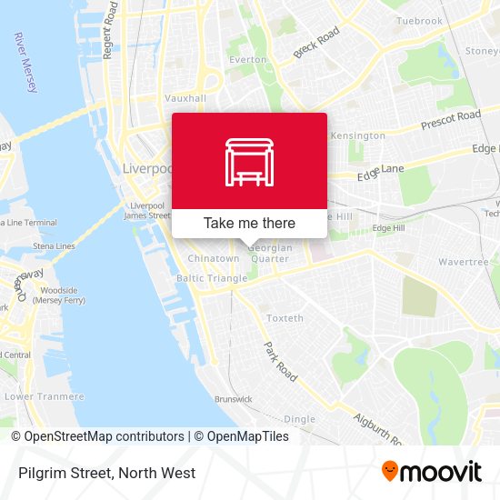 Pilgrim Street map