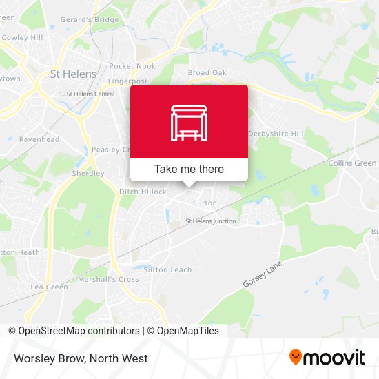 Worsley Brow map