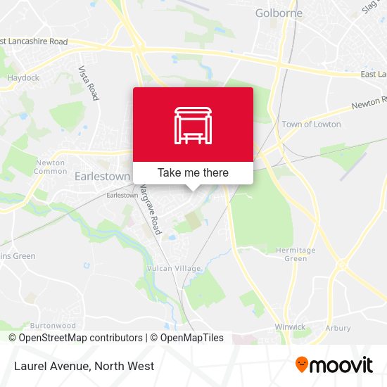Laurel Avenue map