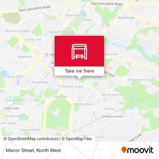 Manor Street map