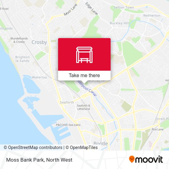 Moss Bank Park map