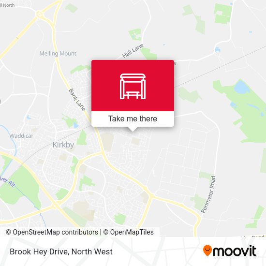 Brook Hey Drive map