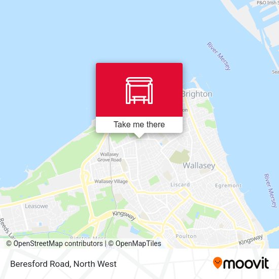 Beresford Road map
