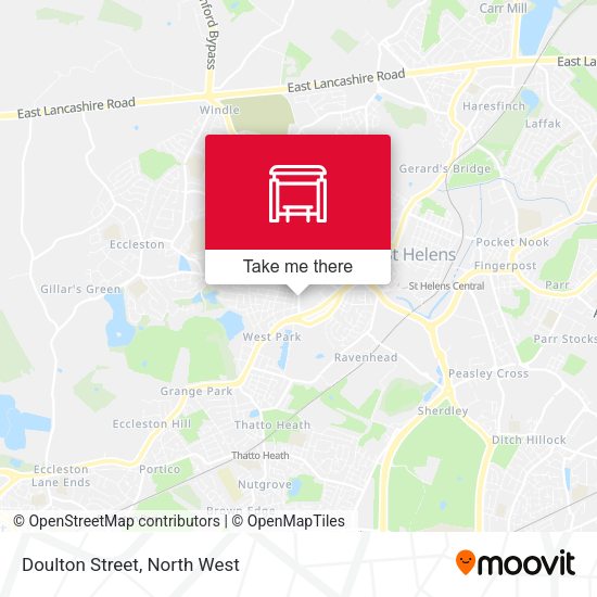 Doulton Street map