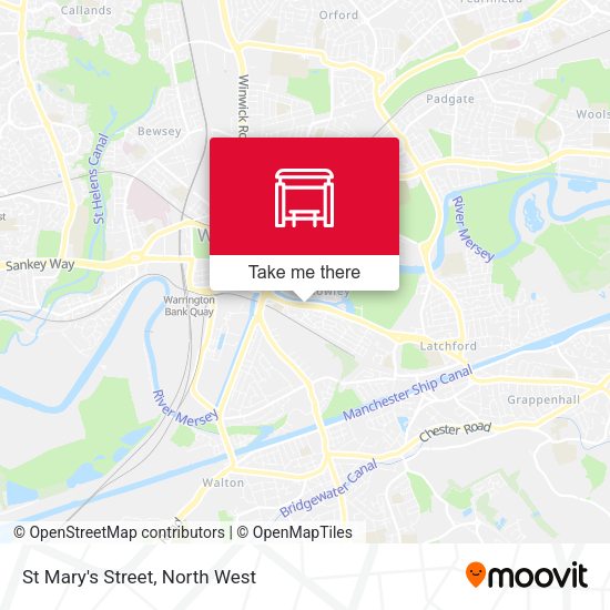 St Mary's Street map