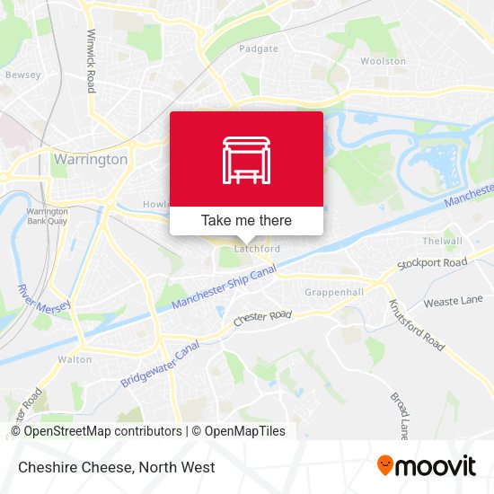 Cheshire Cheese map