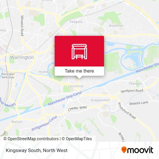 Kingsway South map