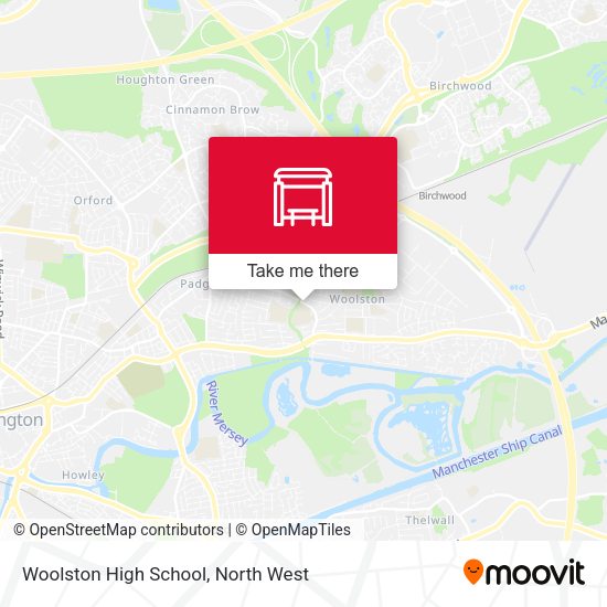 Woolston High School map