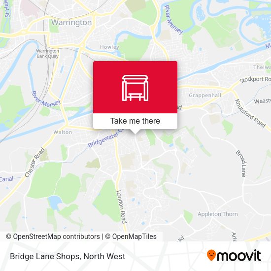 Bridge Lane Shops map