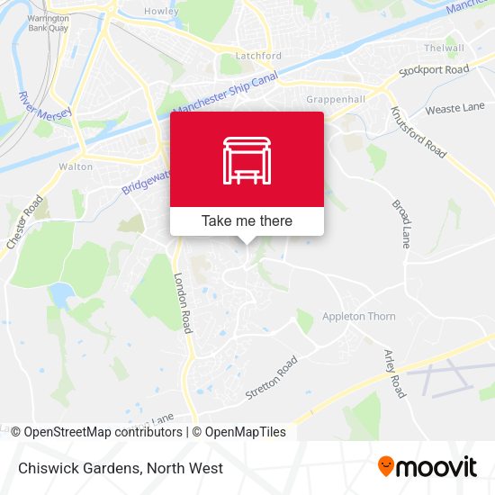 Chiswick Gardens map