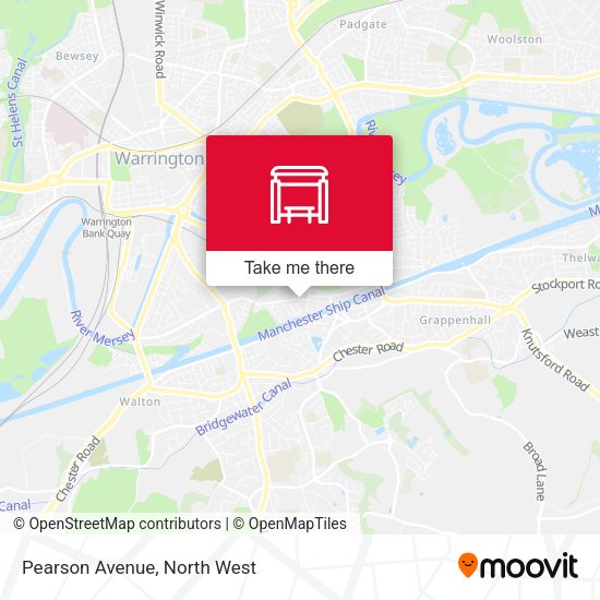 Pearson Avenue map